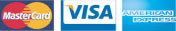 visa, mastercard, american express